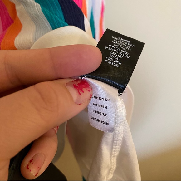 Torrid Midi Guaze Striped Dress 2 - Picture 6 of 8